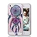 Produktbild Für iPhone SE 5 5S Kristall Bling Glänzend Funkeln Glitzer Case Weich Handyhülle TPU Silikon Gemalt Durchsichtig Klar Hülle Schutz Handy Tasche Bumper Cover mit Displayschutzfolie - Traum fänger