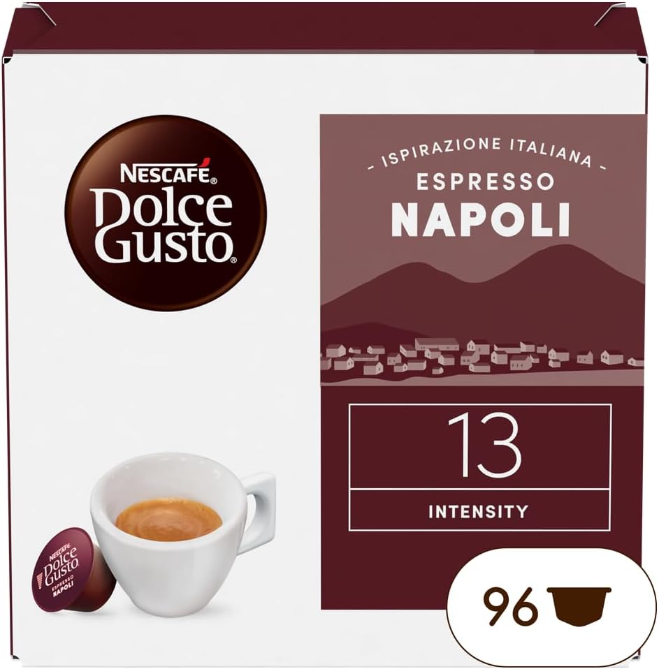 Avis d'Expert & Test Approfondi : NESCAFÉ DOLCE GUSTO Espresso Napoli Caffè 96 (Sélection)