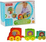 0887961012040 Mattel - Fisher-Price Stack and Roll choo choo Stacker