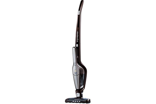 ErgoRapido Electrolux - Aspirateur Balai 2 en 1 sans fil + Aspirateur à main batterie lithium-ion 18 V Chocolate metalizado
