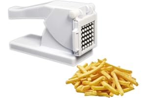 VETRINE IN RETE Vetrineinrete® Taglia Patate per Patate Stick Chips in Plastica ABS con Lame in Acciaio Taglia Patatine Fritte Tagliapatate Manuale Verdure Ortaggi 61594 M1