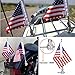 Produktbild Motorrad Flagge Pole Mount und 6 x 9 Flagge USA American für Honda Goldwing CB VTX CBR Yamaha Harley Davidson