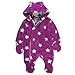 Kite Baby Girls Starry Long Sleeve Snowsuit, Pink (Magenta), 3-6 Months