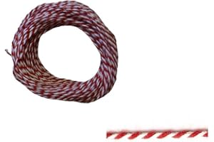 UDIG.DE Siegelkordel 1 mm rot-weiß Preis für 10 Meter