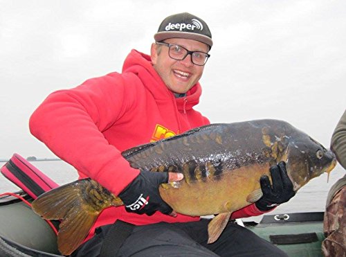 Deeper Fischfinder Friday Lab DP0H10S10 - smart portabler Bluetooth Angel Fishfinder mit App fÃ¼r Apple iphone ipad Smartphone und Tablet-PC fÃ¼r Android und iOS, schwarz