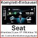 Produktbild Komplett Set Seat Leon Alhambra Altea XL Kenwood DDX-317BT Bluetooth USB MP3 CD
