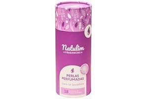 ‎NATULIM Natulim Perełki zapachowe - Perełki zapachowe do ubrań - Długotrwały zapach - Odpowiednie dla wrażliwej skóry i wszystkich rodzajów ubrań - 30 prań (Lawenda)