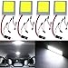 Produktbild 24 Stück SMD T10 BA9S Auto Innenleuchte Dome Panel LED Soffittenlampe Adapter Weiß 12 V