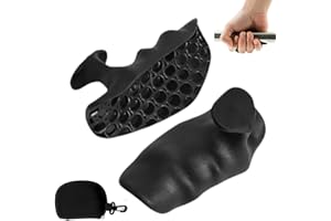 NexaSymphy Gym Hand Grips, Weight Lifting Grips Pull up Hand Grips Non Slip Silicone Gym Pads for Palm Protection, for Unisex Exercise Weightlifting Bodybuilding Sports, With Storage Box (Black)