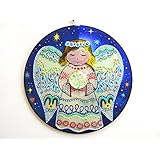 Handbemalte Deko aus CD: Engel Deko, Schutzengel