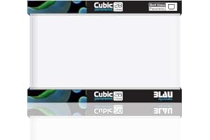 BLAU AQUARISTIC Blau Square 28 Litres Aquarium 40 x 25 x 28 cm