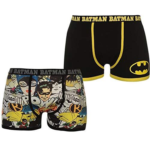 Character-Herren-2-Paar-Boxershorts-Flatlocknhte-Print