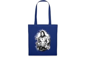 Spreadshirt Aquaman Film Aquaman Kampfbereit Stoffbeutel