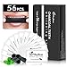 Produktbild Aktivkohle White Stripes 56pcs, MayBeau Zahnaufhellungs Bleaching Strips Zahnpflege Zahnreinigung Zahnauhellung-Streifen Zahnbleaching Set für Weiße Zähne Weisser Machen - Schwarz White-Strips
