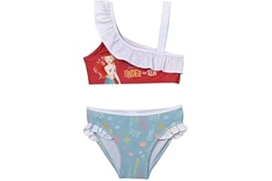 CERDÁ LIFE'S LITTLE MOMENTS Costume da Bagno a 2 Pezzi de La Sirenetta Multicolore Bambine e Ragazze
