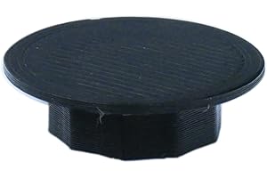 IROX 10 Tappi Copriforo 14mm Nero Plastica PLA Diametro Testa 20mm Tappo Copri Foro Stampato 3D