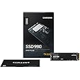 Samsung 980 500 GB PCIe 3.0 (up to 3500mbs) NVMe M.2 Internal Solid State Drive (SSD) (MZ-V8V500BW)