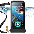 ESR Waterproof Phone Pouch for iPhone 15 Pro Max /14 Pro Max, Underwater Touch Sensitivity, IPX8 Floating Waterproof Cellphone Case with Lanyard, Dry Bag for Snorkeling, Black