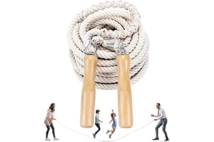 LEAPBEAST Grupos Saltar Cuerda, Salto Cuerda Multijugador, El mejor equipo Longitud Cuerda Salto para Deportes Escolares Actividades Aire Libre 5 Metros -7 Metros -10 Metros