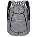 Produktbild Laptop Rucksack 18,4 Zoll , SOCKO Nylon Schulrucksack strapazierfähig Reisetasche Hiking Knapsack College Studenten Tagesrucksack mit Schulterreimen für 18-18,4 Zoll Laptop Notebook Computer (Grau)