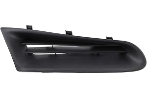 Parrilla de parachoques delantero, Esenlong Rejilla de parachoques delantero derecho 7701208684 accesorio para Renault Clio MK3 2005-2009 1 unidad