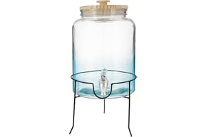 Quid Viba - Dispenser per bibite, 7,5 l, adatto per frigorifero, non adatto al microonde, riciclabile
