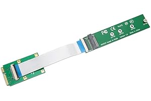 PUSOKEI MINI karta adaptera PCIE, M.2 (NGFF) NVME SSD na mini PCIe SSD Converter, obsługa modułu SSD, do karty adaptera SSD 2230/2242/2260 SSD