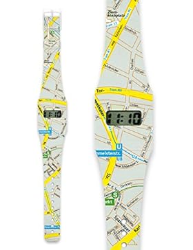 LOST IN BERLIN - CLASSIC Pappwatch / Armbanduhr aus reißfestem und wasserabweisendem TYVEK®