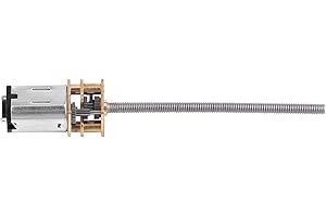 FTVOGUE DC 6V Getriebemotor N20 M3*55mm Gewindeausgang 30-500RPM (300RPM)