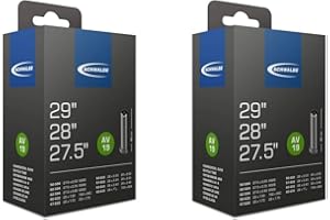 Schwalbe 2 x AV19 27.5" 28" 29" MTB Bicycle Inner Tube 40mm Schraeder Valve