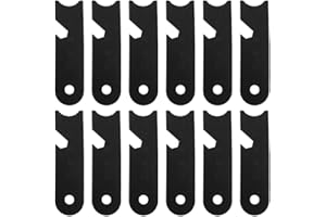 INOOMP 12pcs Survival Flint And Steel Fire Starter Kit, Ferro Rod Fire Starter Flint Striker, Ferrocerium Rod Flint Scraper With Bottle Opener For Travelling Bushcraft Camping