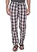 Nick&Jess Mens Purple Checkered 100% Cotton Pyjamas RS.415.00