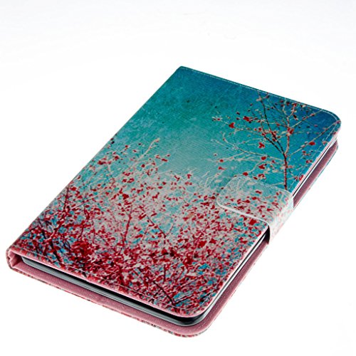 Mo-Beauty® Case For Amazon Kindle Fire 7 (2015 Released 5th Generation),PU Leather Wallet Case Colorful Pattern Design Flip Wallet Case Cover For Kindle Fire 7 (7