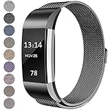 ➤[Sicheres Metallverbinder] Zwei langlebige Edelstahl-Verbinder sichern Ihre Smartwatch sicher, drücken Sie vorsichtig auf die Metallfeder und ein knackiger Klick zeigt eine starke Verbindung an. Kein zusätzliches Werkzeug erforderlich, sehr einfach zu installieren und zu entfernen. ➤ Mehrere stilvolle Farben passend zu Ihrer Stimmung und Outfits im täglichen Leben: Silber, Schwarz, Blau, Champagner, Lavendel, Braun, Roségold, Rosépink, Bunt.