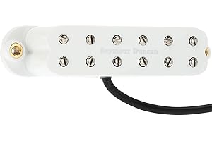 Seymour Duncan SL59-1N-W Humbucker format simple Little '59 Strat Micro pour Guitare Electrique Blanc