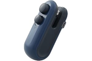 Emiif Mini sacchetto termico sigillatrice per sacchetti di plastica per alimenti (blu)