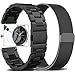 Produktbild OTOPO für Galaxy Watch 46mm Armband & Gear S3 Armband Frauen Männer, 22mm Metallarmband Armband Edelstahl Mailänder Uhrenarmband Ersatz für Samsung Gear S3 Frontier/Classic Smartwatch -2Pack Schwarz