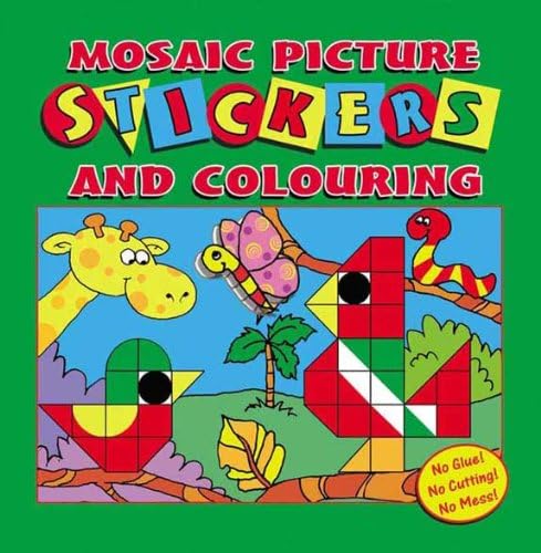 Mosaic Picture Sticker Book [design may vary]