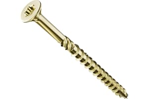 Parco - Tête fraisée en bois avec acier galvanisé TORX galvanisé avec homologation - 50 Pièces 8,0x180 mm