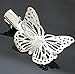 Veewon 2pcs Fashion Golden Butterfly Hair Clip Hair Accessories Bride Headwear Hair Clips (Silver)
