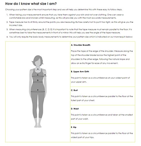 Stil Arc Schnittmuster – Cruise Club Kim Kleid – Alle Größen, Sizes 18-30 - 3