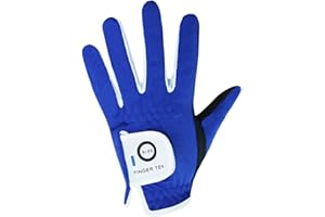 AMRTA Guantes de golf para niños, jóvenes, niños y niñas, 1 paquete de guantes de golf para zurdos, microfibra sintética transpirable, para diestros, para niños de 4 a 13 años