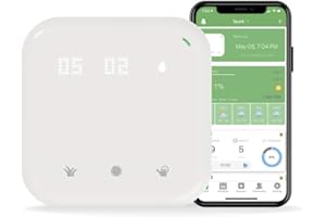 Controlador de riego inteligente Netro Spark con wifi, previsión meteorológica, acceso remoto (8 zonas)