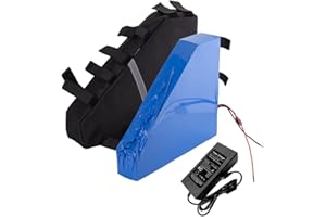 SEILYLANKA With charger 52V 48V 52.5Ah 14S15P ebike battery Li-ion triangle bag electric bicycle Tricycle motorcycle 360x310x90x120x365x90mm Accept customization