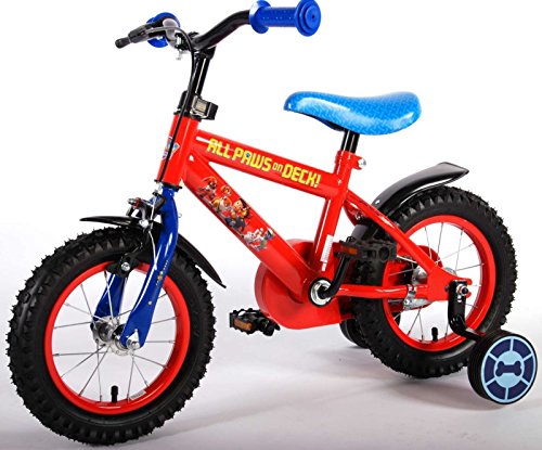 Paw Patrol Fahrrad 12 Zoll Kinderfahrrad Kinder Rad Jungen Mädchen Rot 61250CH - 6