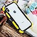 Price comparison product image KANEED Blade Acrylic + TPU Shockproof Protective Case for iPhone XR(Black) Perfect Case (Color : Black Yellow)