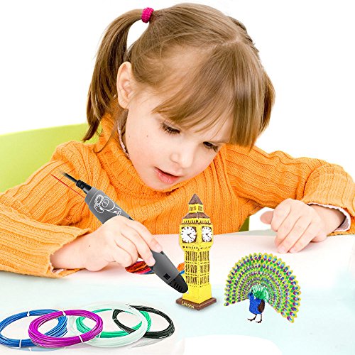 ACTOPP 3D Stift 3D Druckstift Pen Drucker Stift Keine Verstopfung für 3D Zeichnungen zur Erstellung von Stereoscopic Printing Zeichnungen von Hand Geschenk Spielzeug - 7
