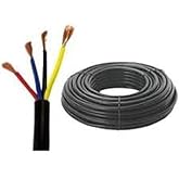 ELECTRRIUS 4mm 4-Core Flexible Copper Wire & Cable