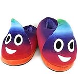 EXCELENTE CALIDAD: Lo que más nos importa es su máxima satisfacción con productos de alta calidad. Por eso, para la producción de nuestras zapatillas en forma de Emoji de caca, hemos elegido algodón de primera clase, Felpa y PP. ¡Una combinación extra duradera que ofrece una sensación de lujo! 100% de satisfacción: Garantía de Devolución del Dinero sin Problemas por 30 días.