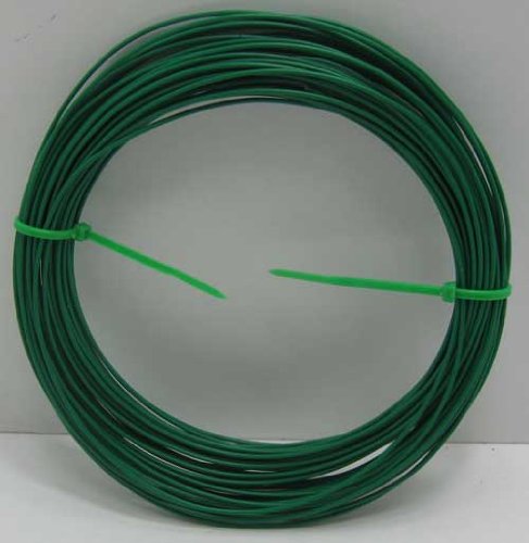 1 Rolle Bindedraht kunststoffummantelt 1,4 mm, Binde Pflanzen Wickel Draht, 20 m (LHS) - 3